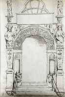 Königsberg (Pr.), Stadtkreis Königsberg Königsberg, Altstädtisches Rathaus ??, Portal Кёнигсберг, Старогородская ратуша ??, портал