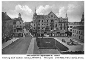 Insterburg, Stadt, Stadtkreis Insterburg Ulmenplatz