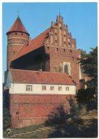 Allenstein, Stadtkreis Allenstein Allenstein, Schloß, Ostgiebel von Südosten gesehen II Алленштайн, замок, восточный фронтон, вид с юго-востока, II