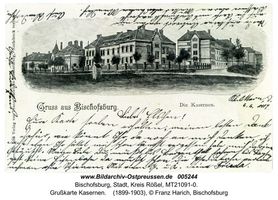 Bischofsburg, Stadt, Kreis Rößel Allensteiner Straße