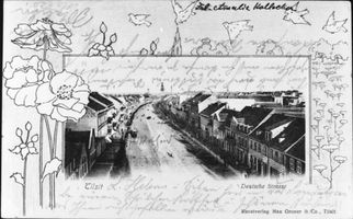 Tilsit, Stadt, Stadtkreis Tilsit Deutsche Straße