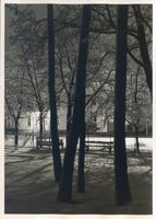 Lötzen, Stadt, Kreis Lötzen Lötzen, Winterabend in der Stadt 