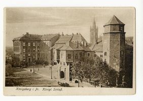 Königsberg (Pr.), Stadtkreis Königsberg Königsberg (Pr.), Schloß, Ostseite IX Königsberg, Schloß