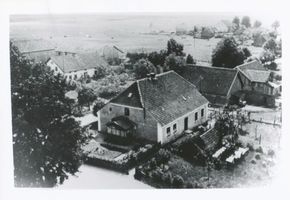 Peterswalde Kr. Heilsberg, Kreis Heilsberg Peterswalde Kr. Heilsberg, Ortsansicht vom Kirchturm 
