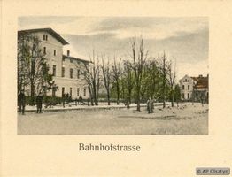 Preußisch Eylau, Kreis Preußisch Eylau Bahnhofstraße  