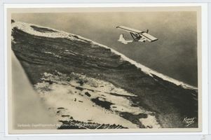 Rossitten Kr. Samland, Kreis Samland Rossitten Kr. Samland, Segelflieger über der Kurischen Nehrung Rossitten Kr. Samland, Segelfliegerschule