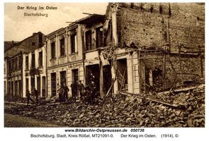 Bischofsburg, Stadt, Kreis Rößel 