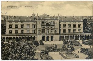 Königsberg (Pr.), Stadtkreis Königsberg Paradeplatz Königsberg (Pr.), Universität XXI Königsberg, Universität