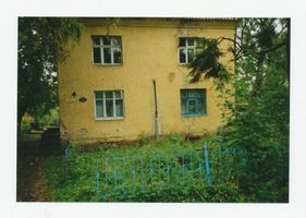 Metgethen, Ort und Bahnstation, Stadtkreis Königsberg Birkenweg 2 Metgethen, Birkenweg, Haus von Klara Damerau ?? Metgethen, Häuser früher und heute