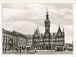 Elbing, Stadt, Stadtkreis Elbing Elbing, Rathaus mit Erweiterungsbau II Эльбинг, ратуша с пристройкой, II