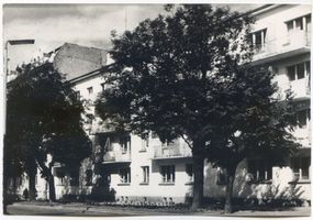 Lyck, Stadt, Kreis Lyck Lyck, Straße Teilansicht Лык, улица, часть вида
