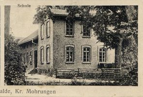 Groß Gottswalde, Kreis Mohrungen Gotteswalde, Schule 