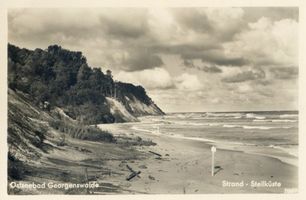 Georgenswalde, Kreis Samland Georgenswalde, Strand - Steilküste II Samländische Steilküste