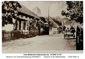 Neukirch, Ort, Kreis Elchniederung Mühlenstraße