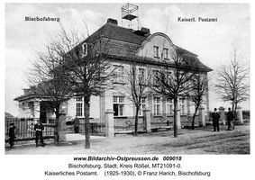 Bischofsburg, Stadt, Kreis Rößel Bahnhofstraße