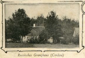 Wacholderau, Kreis Ortelsburg Kiparren, Russisches Grenzhaus Кипаррен, русский пограничный дом