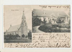 Rehhof Kr. Stuhm, Ort und Bahnstation, Kreis Stuhm 