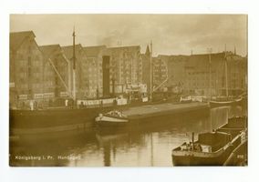 Königsberg (Pr.), Stadtkreis Königsberg Königsberg, Hundegatt mit Speicherviertel  Lastadie  III Königsberg, Speicherviertel am Hundegatt (Lastadie)