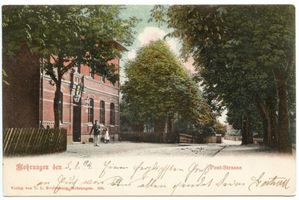 Mohrungen, Stadt, Kreis Mohrungen Mohrungen, Poststraße Моронген, Постштрассе