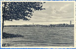 Nikolaiken Kr. Sensburg, Kreis Sensburg Nikolaiken Kr. Sensburg, Blick auf die Stadt VII Masurische Seen