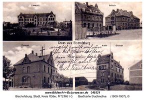 Bischofsburg, Stadt, Kreis Rößel 