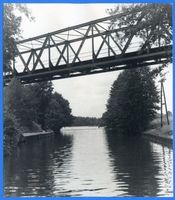 Niedersee, Kreis Sensburg Rudczanny, Eisenbahnbrücke IV 