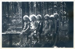 Lochstädt, Kreis Samland Lochstädt, Seeheilstätte für Kinder, Kindergruppe II 