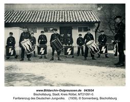 Bischofsburg, Stadt, Kreis Rößel 