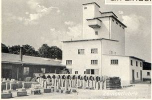 Groß Lindenau, Kreis Samland Groß Lindenau, Zementfabrik 