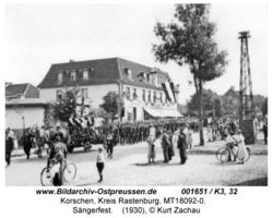 Korschen, Kreis Rastenburg Hindenburgstraße