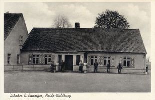 Heidewaldburg, Kreis Samland Heide Waldburg, Gasthaus E. Danziger 