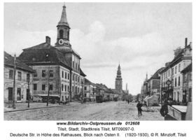 Tilsit, Stadt, Stadtkreis Tilsit Deutsche Straße