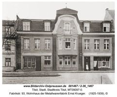 Tilsit, Stadt, Stadtkreis Tilsit Fabrikstraße 93