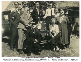 Wartenfeld Kr. Elchniederung, Kreis Elchniederung 