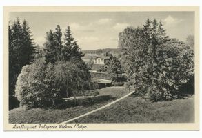 Wiekau, Kreis Samland Wiekau Gem. Kumehnen, Ausflugsort Talsperre Wiekau Викау, община Куменен, место экскурсий — плотина Викау