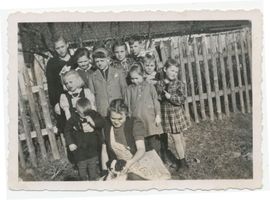 Waldfrieden Kr. Insterburg, Ort, Kreis Insterburg Waldfrieden Kr. Insterburg, Dorfkinder 