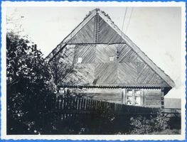 Stradaunen, Kreis Lyck Stradaunen, Bauernhaus Страдаунен, крестьянский дом