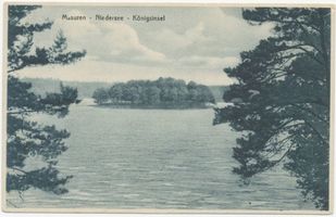  Niedersee mit Königsinsel I Masuren, Niedersee