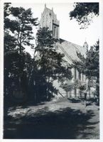 Nidden, Kreis Memel Nidden. Die Kirche VI Нидден. Церковь, VI
