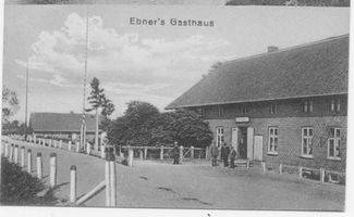 Tawellenbruch, Ort und Forstamt, Kreis Elchniederung Tawellenbruch fr. Tawellningken, Gasthaus Ebner Тавелленбрух, бывш. Тавеллнингкен, трактир Эбнера