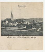 Dietrichswalde Kr. Allenstein, Kreis Allenstein Dietrichswalde Kr. Allenstein, Gesamtansicht 