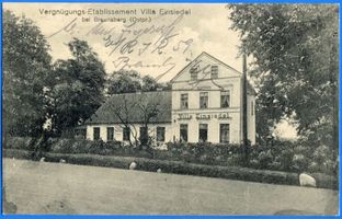  Braunsberg, Vergügungsetablissement Villa Einsiedel (bei Braunsberg) 