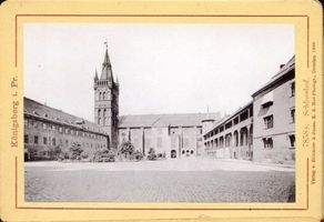 Königsberg (Pr.), Stadtkreis Königsberg Königsberg, Schloßhof IV Königsberg, Schloßkirche
