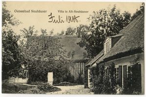 Alt Neuhäuser, Kreis Samland Alt Neuhäuser, Villa Альт-Нойхойзер, вилла