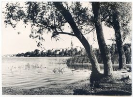 Lyck, Stadt, Kreis Lyck Lyck, Blick über den Lyck-See auf die Stadt XI Лык, вид через Лыкское озеро на город, XI