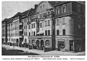 Insterburg, Stadt, Stadtkreis Insterburg Albert-Stadie-Straße