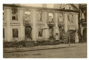Gumbinnen, Stadt, Kreis Gumbinnen Gumbinnen, Zerstörungen 1915 IV Gumbinnen, 1. Weltkrieg