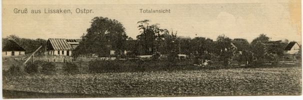 Drugen, Kreis Johannisburg Lissaken Kr. Johannisburg, Totalansicht 