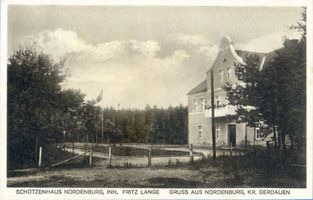 Nordenburg, Stadt, Kreis Gerdauen Nordenburg, Schützenhaus II 