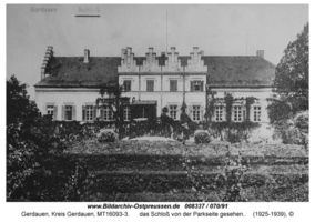 Gerdauen, Stadt und Bahnstation, Kreis Gerdauen 